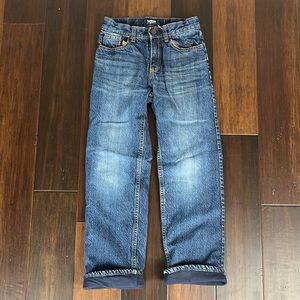EUC Oshkosh fleece lined jean, boys size 10